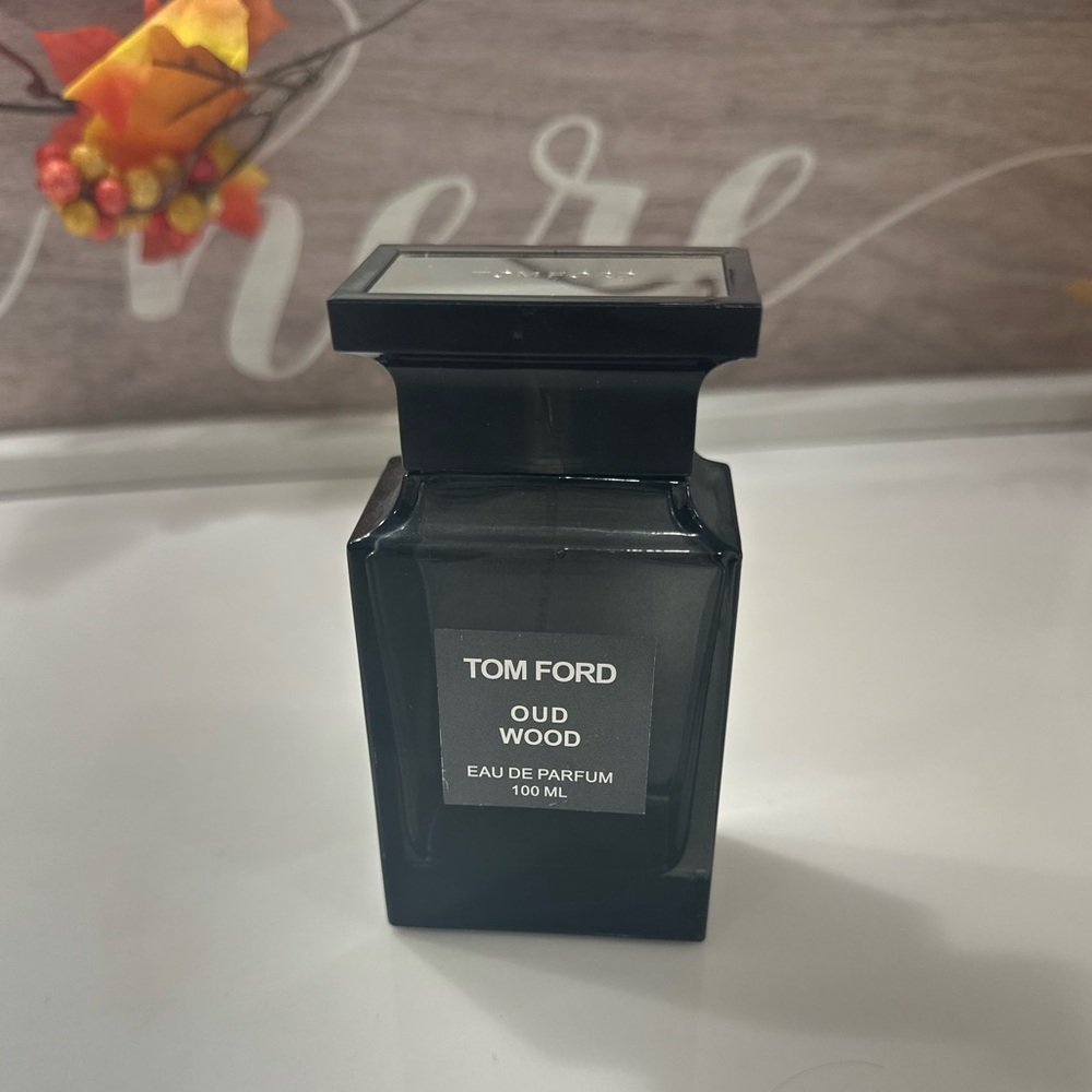 OUD WOOD by Tom Ford  Parfum- perfume cologne bottle for decor / style luxury